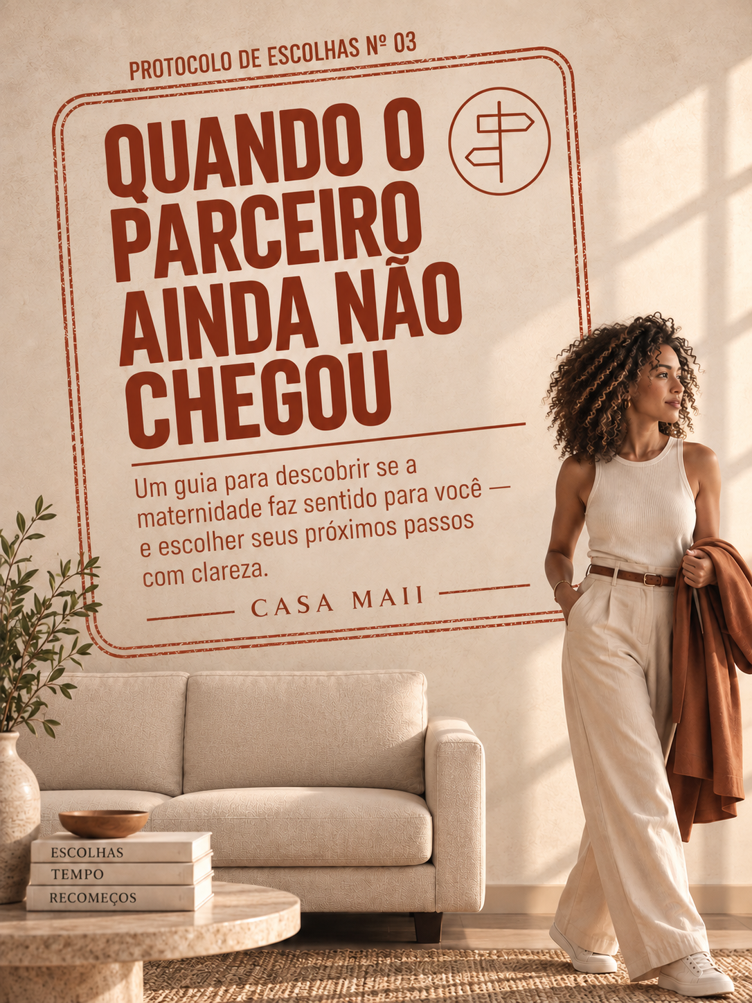 Capa do guia Quando o Parceiro Ainda Não Chegou